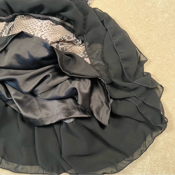 Rock & Roll Cowgirl Dress NWT Snake Print Sleeveless Black/Gray Women's‎ X Large - Picture 14 of 16